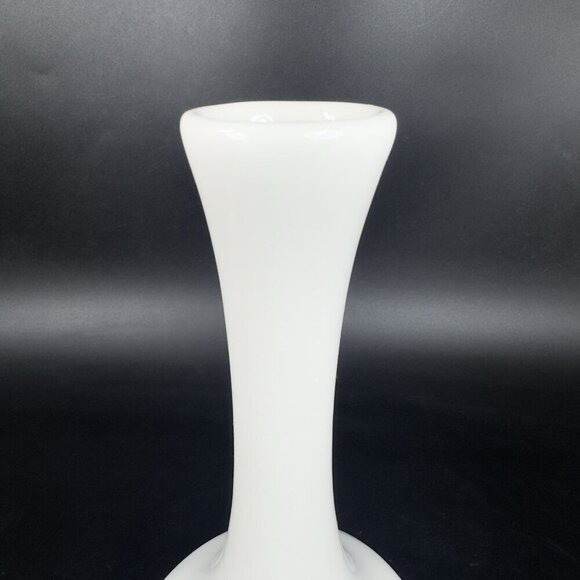 Vintage Coors China Co Inglewood Calif White Pottery Bud Vase Round Bottom VTG - Picture 8 of 11